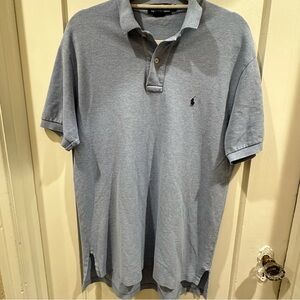 Ralph Lauren Light Blue Short-Sleeve Polo Shirt